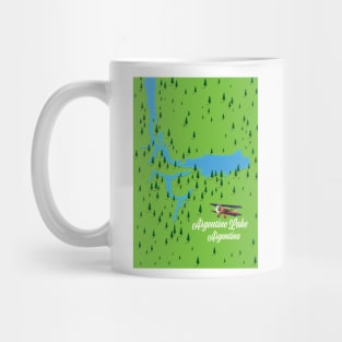 Argentino Lake - Argentina map Mug